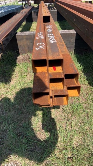 8.5pcs 3"x3"X20' Square Tubing
