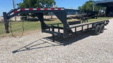 *2022 Salvation GN 20Ft Lowboy Trailer 8 Lug
