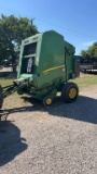 John Deere 460M Round Baler, 5861 Bale Count