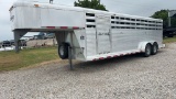 *2004 Sooner 7'x24' Aluminum Trailer