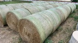 Lot of 10 Rolls of Hay