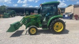 John Deere 3033R Cabs/Air w/H160 Loader/Bucket