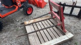 Quick Attach Skid Steer Hay Spear