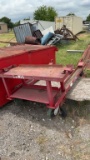 Lot of Metal Storage Boxes and Carts