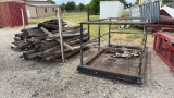 Lot of Metal Racks