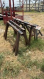Metal Sawhorses