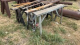Metal Sawhorses