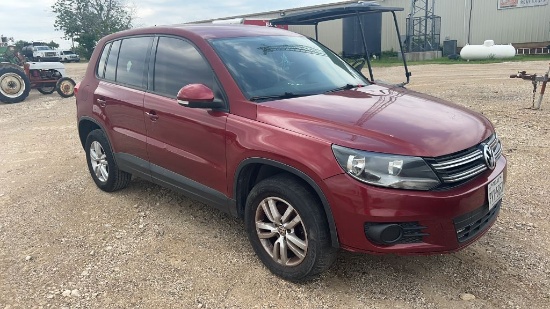 *2014 Volkswagen Tiguan SUV NON RUNNING