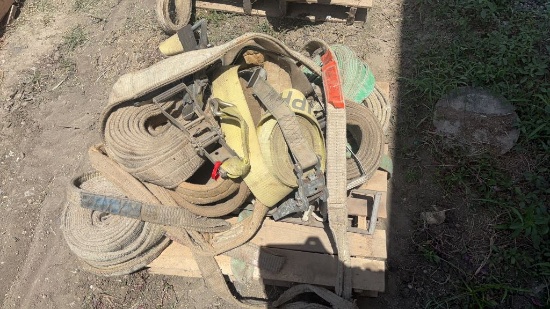 Pallet Lot of Ratchet Straps
