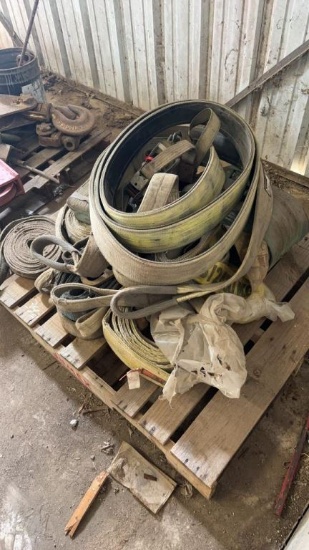Pallet of Straps and Slings