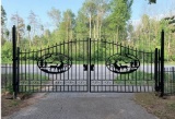 NEW 14' Bi-Parting Gate with Deer