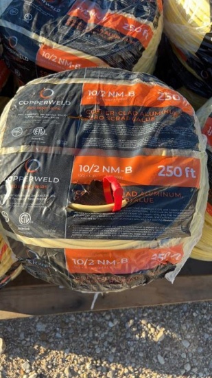 (5) Copperweld 10/2 NMB Copper Clad Aluminum Wire