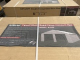 NEW All-Metal 33'X25' Double Garage