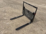 NEW Future Mini Skid Steer Pallet Forks
