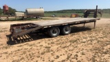 Sure-Pull Flatbed Gooseneck Trailer BOS only