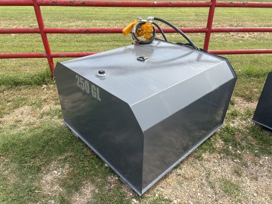 NEW 250 Gallon Fuel Tank on Skid