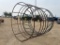 Lot of 2 8' Metal Hay Rings