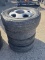 Lot of 4 Honda Stock Wheels/Tires