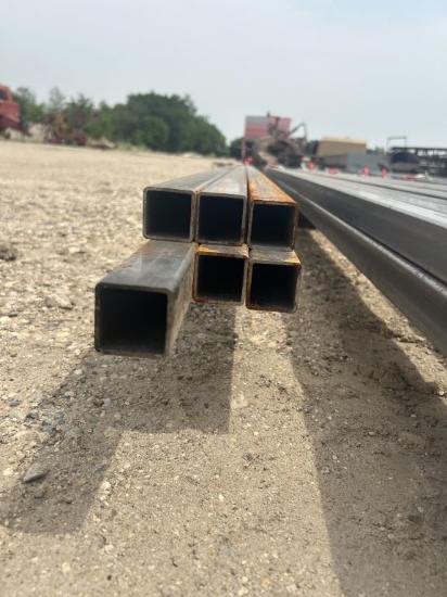 (6) 1 1/2"X1 1/2" 13ga Square Tubing