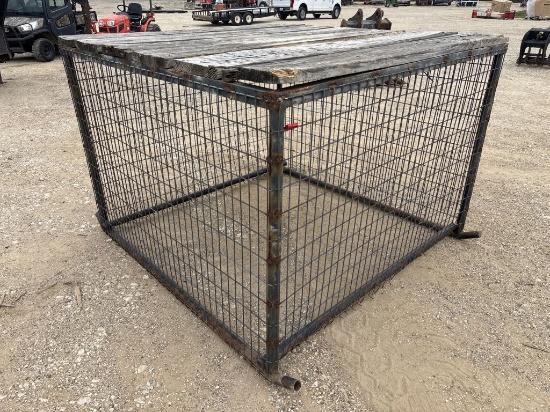 6’x6’x4’ Enclosed Cage