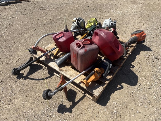 Lot of Assorted Landscaping Machines