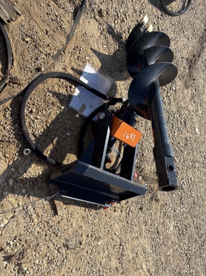 NEW Wolverine Mini Skid Steer Auger