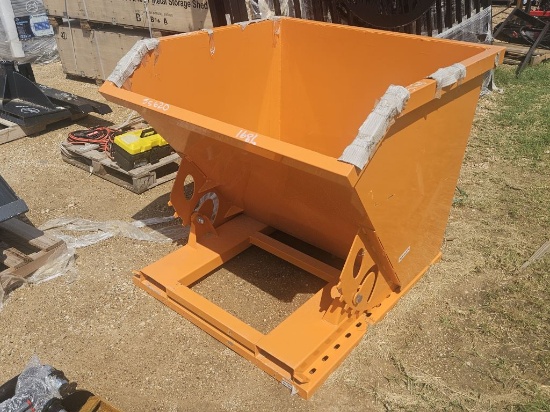 NEW Chery Industrial Dumpster Hopper (Orange)