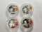 2008 Beijing China 1oz Silver Colorized Rounds