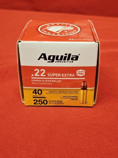 250rds Aguila 22 Super Extra 40gr