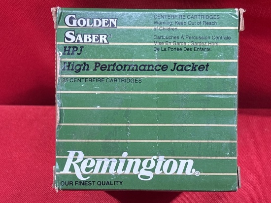 25rds Remington Golden Saber 45ACP+P 185gr BTHP
