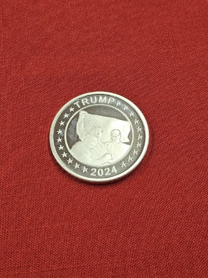 Trump 2024 Silver 1oz Round