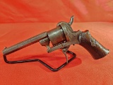 Civil War .32cal Pinfire Revolver SN#290