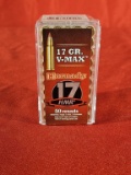50rds Hornady 17HMR 17gr V-Max