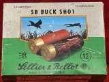 10rds Sellier & Bellot 12ga 00 Buck 12 Pellets