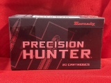 20rds Hornady Precision Hunter 22 Creedmoor 80gr E