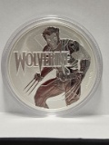 2021 Tuvalu 1oz Silver $1 Marvel Series Wolverine