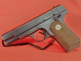 Colt Automatic Hammerless 380Auto Pistol SN#111386