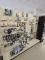Section of NEW Assorted Bulbs and Electrical Items