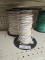 (2) Used Spools of White 10 Strand Copper Wire