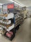 24' Section of Shelving Units w/Bins
