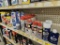 Shelf Lot of NEW Assorted Fluids