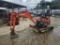 Kubota U17 Diesel Mini Excavator, 1319.1hrs