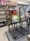 Rolling Metal Display w/Pressure Washer Contents