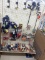 Shelf Lot of Assorted Wood Clamps & More ...!