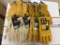 Box Lot of NEW Cowhide Work Gloves