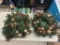 Box Lot of NEW Assorted Christmas Wreaths and More