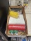 Box Lot of Assorted Air Tools and Accessories