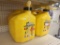 Lot of 2 No-Spill 5 Gallon Diesel Cans