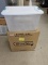 NEW 6ct Sterilite 64qt Latching Boxes