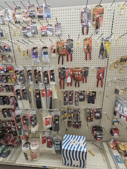 Section of NEW Assorted Electrical Items